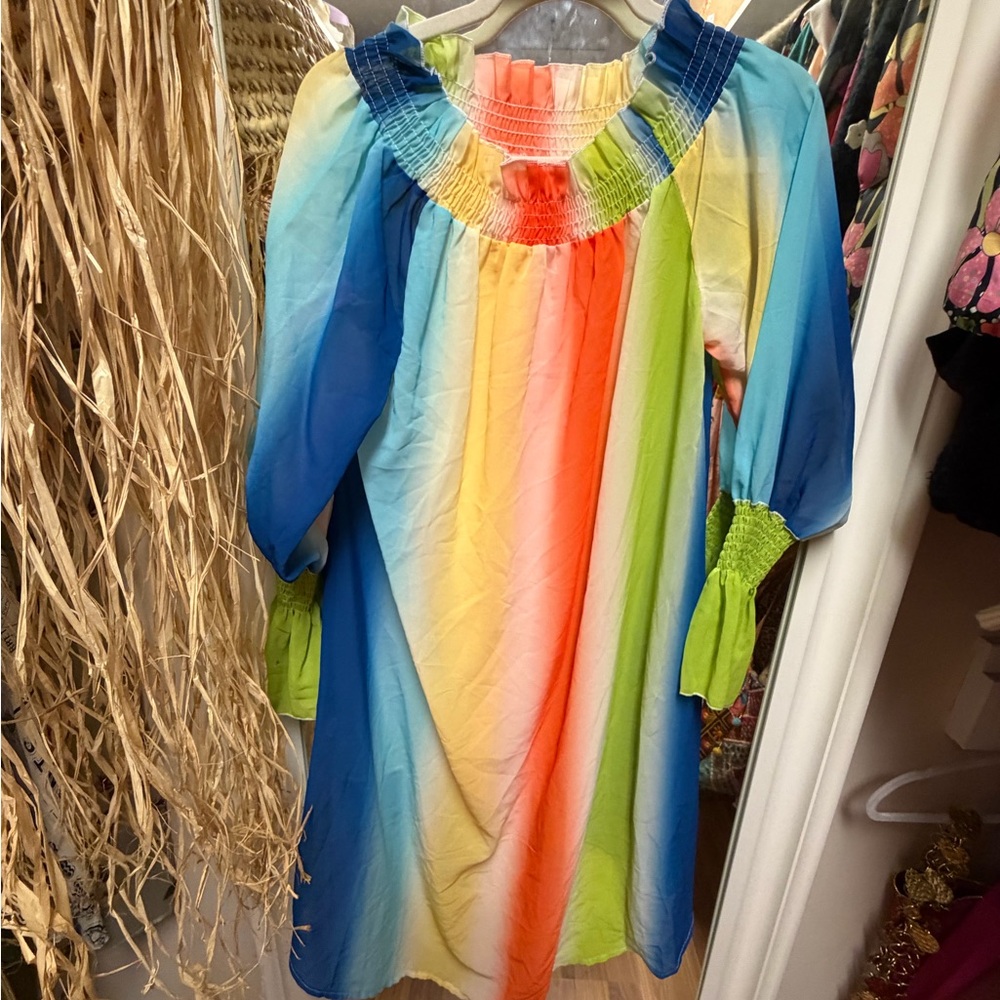Colorful Rainbow Dress